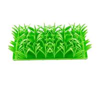 Tapis de snichle, Tapis de Littoral d'herbe Verte en Silicone pour Chiens, Nourriture Lente respectueuse l'environnement pour la Recherche Nourriture et Le soulagement du Stress