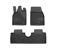 Tapis en caoutchouc pour voiture - FROGUM - Ford Mustang Mach-E depuis 2020 - 3 pièces - Noir - Sur mesure