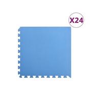 Tapis de sol 24 pcs 8,64? Mousse EVA Bleu