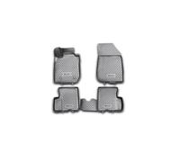 Element Tapis de Sol Voiture en TPE pour 3D Renault Duster 2WD, 2011-2015, sur Mesure, antidérapants, imperméables, Bords Hauts, Protection Toutes Saisons, Facile à Nettoyer