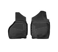 Tapis de Sol 3D en Caoutchouc antidérapant pour Dodge Ram 2500/3500 Reg Cab Full-Length Consol 3De 12-18 Pick-up