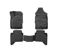 Tapis de Sol 3D en Caoutchouc antidérapant pour Ford Ranger Supercrew 19-20