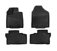 Tapis de Sol 3D en Caoutchouc antidérapant pour Honda Pilot 16-20 5 Seats