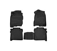 Tapis de Sol 3D en Caoutchouc antidérapant pour Nissan Titan XD Crew Cab 16-18 Pick-up