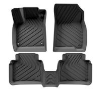 Tapis De Sol 3D en TPE pour Coffre Accessoires Toutes Saisons Conducteur Gauche pour Accord 2023-2024 WEFOLCC(LHD 3PCS)