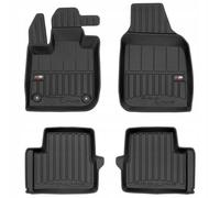 Tapis de Sol 3D Gomme Fiat 500e Électrique 2021+