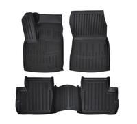 Tapis de sol 3D - SCOUTT - Nissan Qashqai J12 - Caoutchouc Premium - Noir - Sur mesure