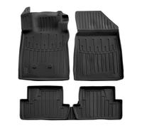 Tapis de sol 3D - SCOUTT - Renault Clio 3 - Caoutchouc Premium - Antidérapant - Sur mesure