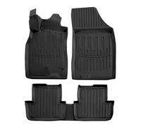 Tapis de sol 3D - SCOUTT - Renault Megane 3 - Caoutchouc Premium - Sur mesure - Noir