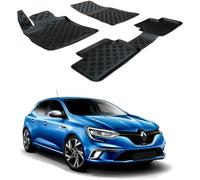 Tapis de sol 3D - SCOUTT - Renault Megane 4 - Caoutchouc Premium - Résistant à l'eau - Sur mesure