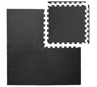 Tapis de Sol | 4 Tapis Puzzles plus 8 Cadres | Durable Mousse EVA | Idéal pour pratiquer la Gymnastique Yoga Judo etc. | Epaisseu...