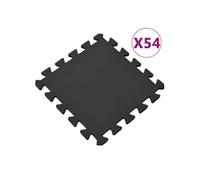 Tapis de sol 54 pcs 4,86? Mousse EVA Noir
