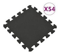 Tapis de sol 54 pcs 4,86㎡ Mousse EVA Noir Noir G