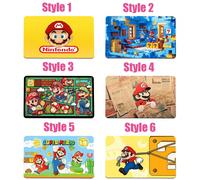 Tapis de sol absorbant, antidérapant et à séchage rapide avec un design de personnage de jeu vidéo animé Super Mario pour mariage ou fête. Cadeaux de fête. 50*80cm,40*60cm,60*90cmPolychlorures de viny