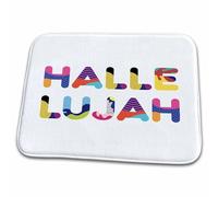 Tapis De Sol Alléluia De Pâques, Conception Typographique Religieuse Durable Paillasson D'Entrée Lavable Paillasson Intérieur pour Couloir Hall D'Entrée Portes Extérieures