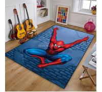 Tapis de sol antidérapant Spiderman - NVY-4605 Marvel - 100x150cm - Moderne - Synthétique