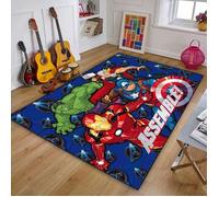 Tapis de sol antidérapant Spiderman - NVY-4685 Marvel - 100x150cm - Moderne - Synthétique