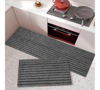 Tapis De Sol Antidérapant,Tapis Lavable Pour L'intérieur Et L'extérieur,Tapis D'entrée De Propreté,Attrape La Saleté,Tapis Super Absorbant Pour Cuisine, Balcon,Terrasse,Salon,Bureau(Gray,90x120cm)