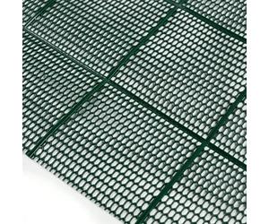 Tapis de Sol antidérapants et drainants Tapis en Caoutchouc épais de 4,5 mm Tapis de Protection Contre Les éclaboussures pour garages piscines Bars, Largeur 0,9 m,Vert,0.9x7m