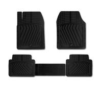 Tapis de Sol Antidérapants pour Citroen C5 Aircross en Caoutchouc Noir 4 Pcs