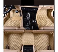 Tapis De Sol Automatique pour Skoda pour Superbe 2017 3 pour Kodiaq pour Yeti pour Octavia RS 1 pour Fabia 3 pour Karoq pour Rapid 2017 Antidérapant Tapis(Beige)