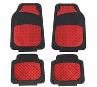 Tapis de Sol Automobile Universel Climaproof pour Une Protection Contre Les intempéries, en Caoutchouc Robuste, s'adapte à la Plupart des Voitures, SUV et camions, modèle FH Group F11315RED