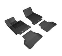 Tapis de Sol Avant 3D MAXpider pour Toutes Les Saisons de Mercedes Benz Berline (W205) / Coupé (C205) Noir L1MB10201509