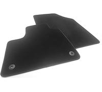 Tapis de sol avant en velours noir pour Mercedes Citan W420 (à partir de 2021) avec fixation d'origine