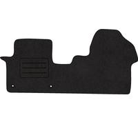 Tapis de sol avant en velours pour Opel Vivaro C Noir