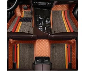 Tapis De Sol Avant Et Arrière Tapis De Sol pour Voiture pour BMW Série 3 E36 E46 E90 1990-2012, Double Couche, Couverture Intégrale, Toutes Saisons Toutes Saisons