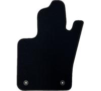 Tapis de sol avant gauche haut de gamme pour Fiat 500X de 2014