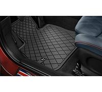 Tapis de sol avant toutes saisons Mini Cooper Essential Black - Noir - Caoutchouc - 8.25 inches - Compatible avec Mini F55, F56, F57
