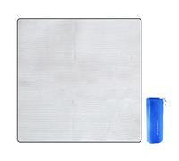 Tapis de sol avec isolation en aluminium - Tapis d'isolation pour camping, isolation thermique en aluminium imperméable | Pour randonneurs, femmes, hommes