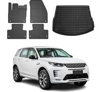 Tapis de sol & bac de coffre Set pour Land Rover Discovery Sport 2014-2019 Caoutchouc