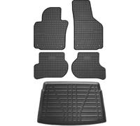 Tapis de sol & bac de coffre Set pour VW Golf à hayon 2003-2009 Caoutchouc 5x