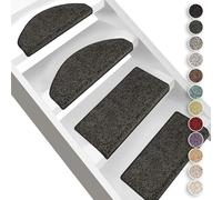 Tapis de sol Bali Anthracite demi-rond 23,5 x 65 cm