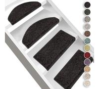 Tapis de sol Bali noir demi-rond 23,5 x 65 cm