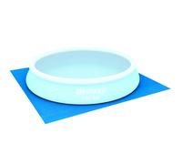 Bestway Tapis de sol carré synthétique 396 x 396 cm Bleu