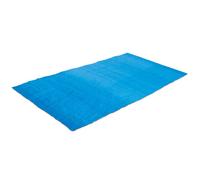 Summer Waves Tapis de Sol 3,91x7,56mm pour Piscine Extérieure Hors-Sol - Protection Amortissante Contre l'usure, Les Frottements et Les Imperfections du Sol - Forme Rectangulaire - Bleu
