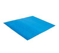 Summer Waves Tapis de Sol 4,82x4,82m pour Piscine Extérieure Hors-Sol - Protection Amortissante Contre l'usure, Les Frottements et Les Imperfections du Sol - Forme Carrée - Bleu 11066