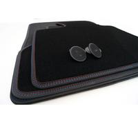 Premium tapis de sol pour bMW x5 (type e70) original velours/double piqûre de nubuk qualité