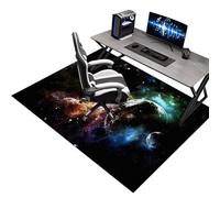 Tapis de Sol Bureau, Tapis de Chaise Gaming, 120 x 140 cm Tapis de Protection pour les Sols, Tapis Chaise de Bureau, Tapis de Chaise Roulante, Tapis de Sol pour Fauteuil Convient au Bureau à Domicile