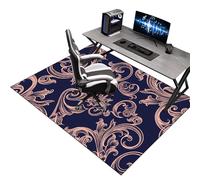 Tapis de Sol Bureau, Tapis de Chaise Gaming, 150 x 180 cm Tapis de Protection pour les Sols, Tapis Chaise de Bureau, Tapis de Chaise Roulante, Tapis de Sol pour Fauteuil Convient au Bureau à Domicile