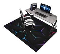 Tapis de Sol Bureau, Tapis de Protection pour les Sols 90 x 100 cm, Tapis de Chaise Gaming, Tapis Chaise de Bureau, Tapis de Chaise Roulante, Tapis de Sol pour Fauteuil Convient au Bureau à Domicile
