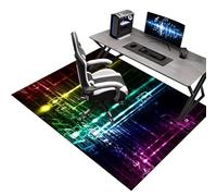 Tapis de Sol Bureau, Tapis de Protection pour les Sols, Tapis de Chaise Gaming, Tapis Chaise de Bureau, Tapis de Chaise Roulante, Tapis de Sol pour Fauteuil Convient au Bureau à Domicile 90 x 140 cm