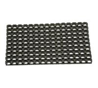 Tapis de sol caillebotis caoutchouc 14 mm 40x60 cm - IDS - M98