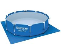 Tapis de sol 335 x 335 cm pour piscine hors sol Bestway