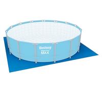 Tapis de sol carré 488 x 488 cm pour piscine hors sol Fast Set™, Steel Pro Max™, Power Steel™, Hydrium™, Bleu