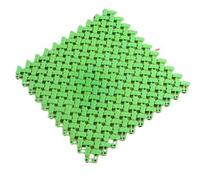Tapis de Sol carré antidérapant en Plastique for Salle Bain, Toilettes, Cuisine, Douche(Green)