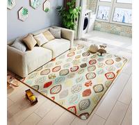 Tapis de sol chauffant électrique Chauffage de sol radiant infrarouge Coussin chauffant électrique Chauffe-pieds Température réglable Tapis chauffant électrique imperméable(A,50x200cm)